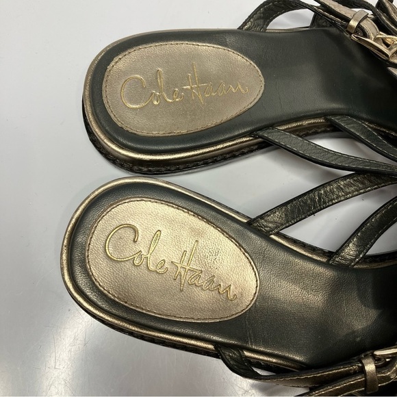 Cole Haan nike air leather sandals flip flops size 8.5 - Picture 3 of 5